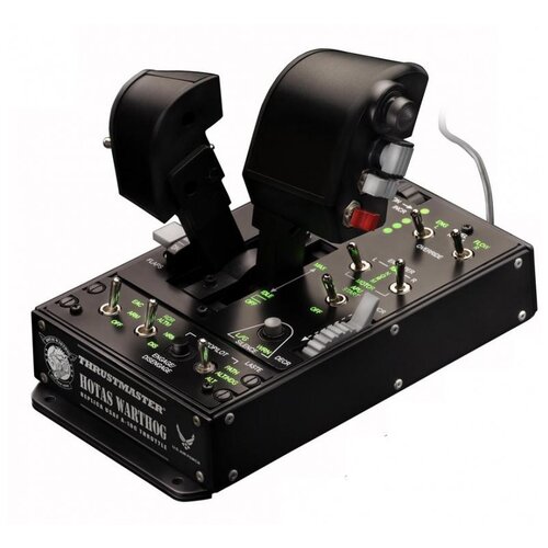 Комплект Thrustmaster Hotas Warthog Dual Throttle, черный, 1 шт. джойстик проводной thrustmaster hotas warthog joystick and throttles черный [2960720]