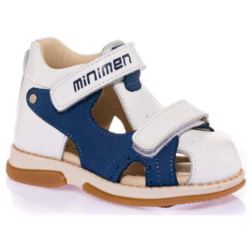фото Сандалии minimen, м цвет белый-синий, размер 23