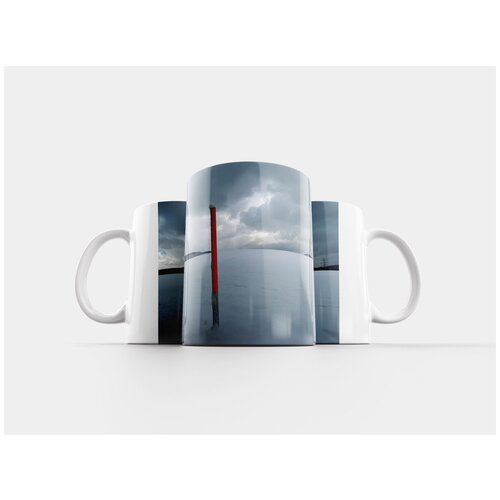 фото Кружка "облака, снег, лес" 320 мл lotsprints