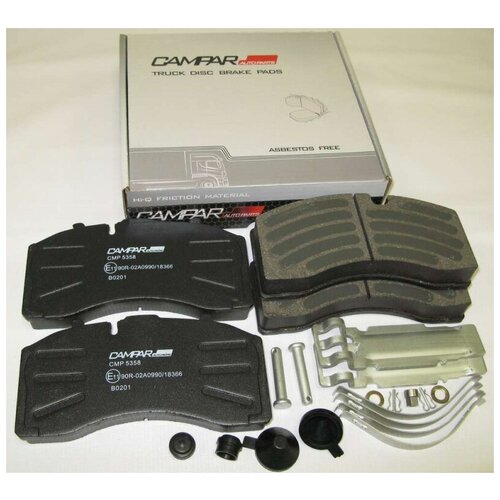 Колодки тормозные дисковые с установочным комплектом Campar Autoparts CMP5358