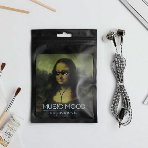 Наушники вакуумные в пакете Music mood 10 x 15 см 27200₽