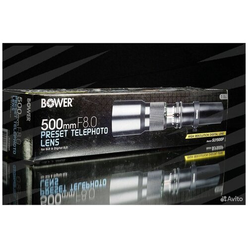 Bower 500mm F8 крепление резьба М42 430 1090000₽