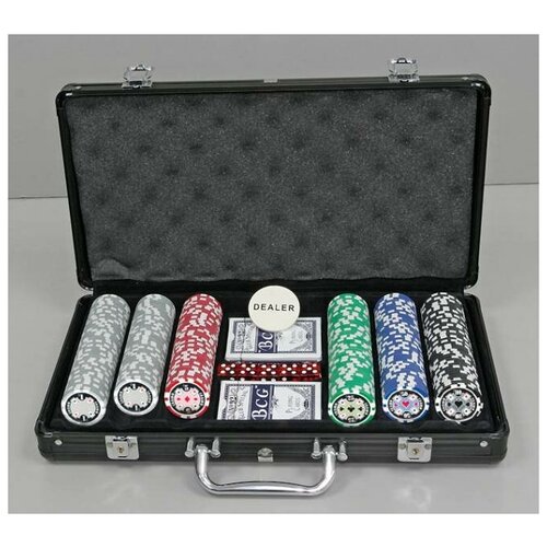 Набор для покера на 300 фишек с номиналом FG-300-SRB-D KNP-FG-300-SRB-D