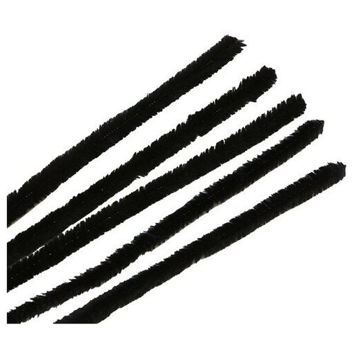 Синель-проволока цвет чёрный 15 штук арт A-047 262₽