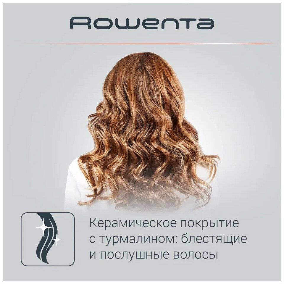 Фен-щетка Rowenta Light Brush CF3910F0 - фотография № 3