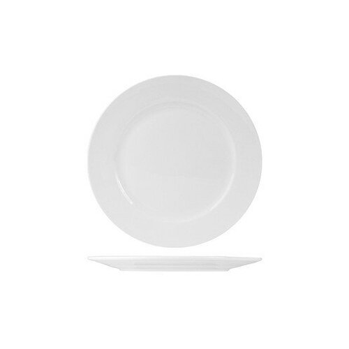 Тарелка мелкая «Кунстверк», фарфор, D=20, H=2см, белый (S-Kunst)