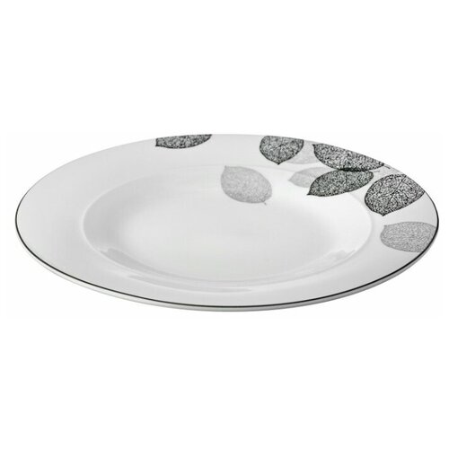 фото Набор обеденных тарелок esprado bosqua platina 6 шт, 22,5 см, костяной фарфор, bpl022se301