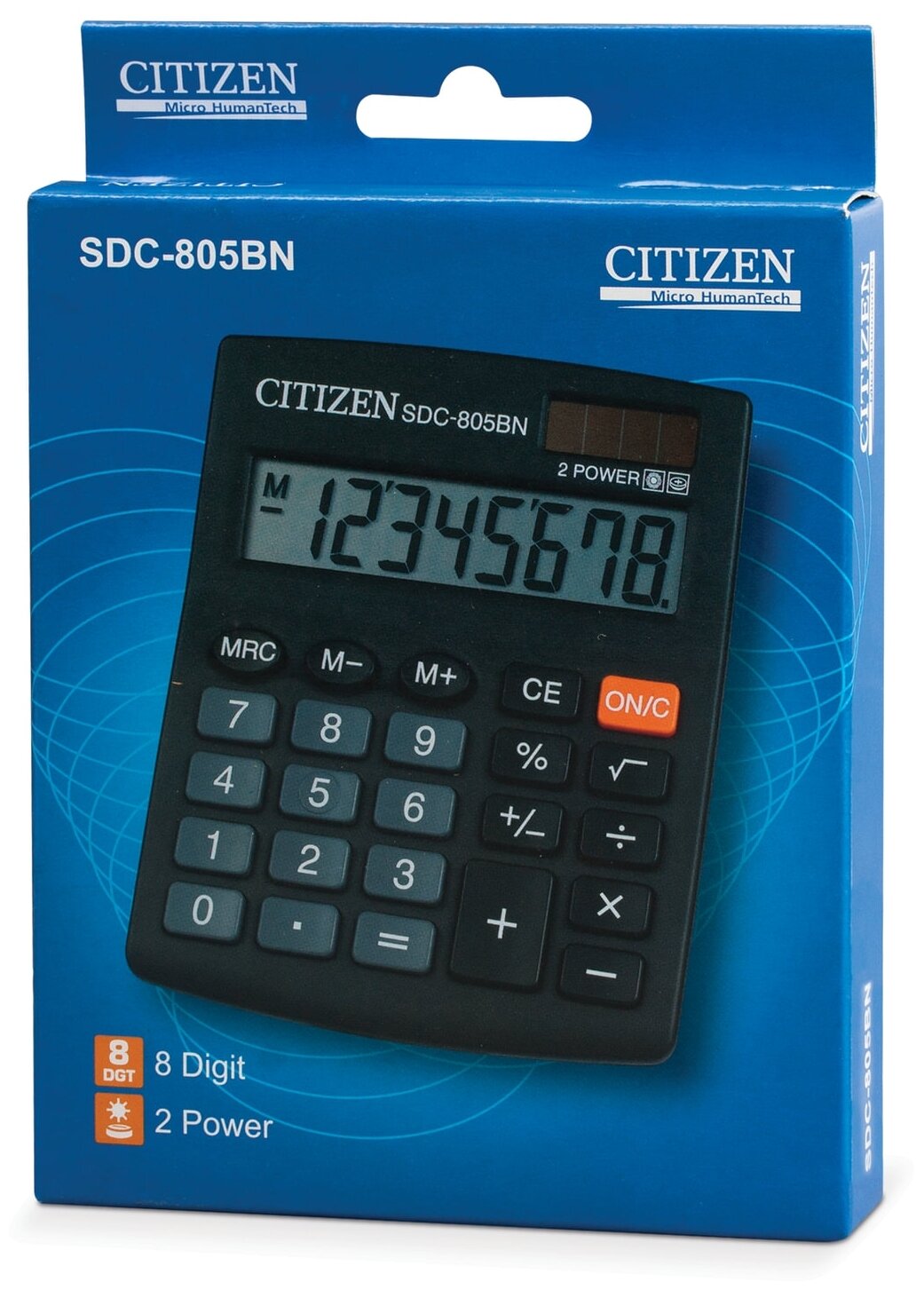 Калькулятор бухгалтерский CITIZEN SDC-805BN