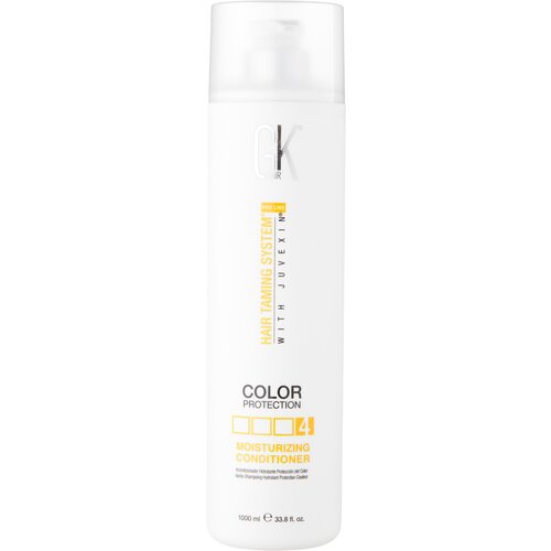 GKhair кондиционер для волос Color Protection Moisturizing Conditioner, 1000 мл увлажняющий кондиционер защиты цвета gkhair moisturizing conditioner color protection 300 мл