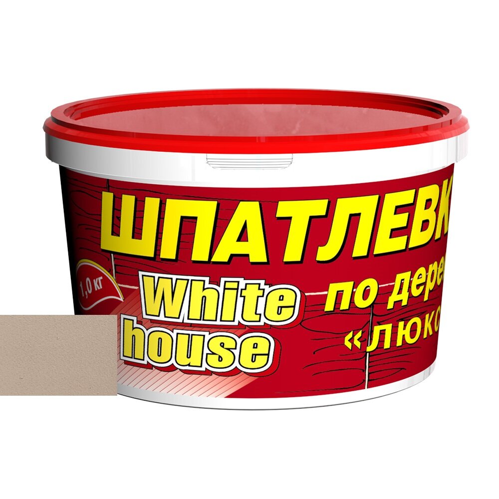 Шпатлевка по дереву White House, 1кг