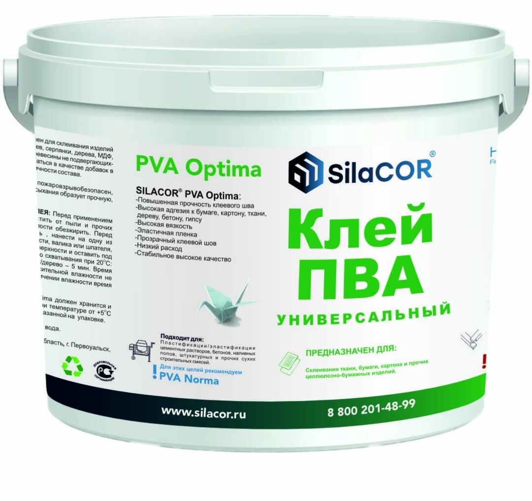 Универсальный клей SilaCOR PVA Optima