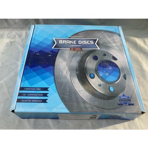 Тормозной диск Hyundai Solaris/Kia Rio, задний мост, модель 58411-0U300