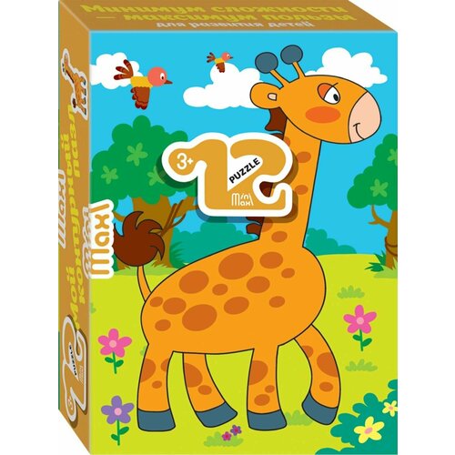 Пазл STEP PUZZLE Мозаика, 12 элементов - 5 шт.