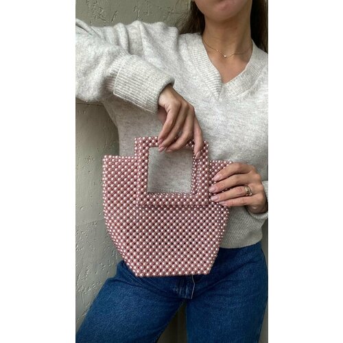 фото Сумка клатч illekon, фактура рельефная, розовый, фиолетовый