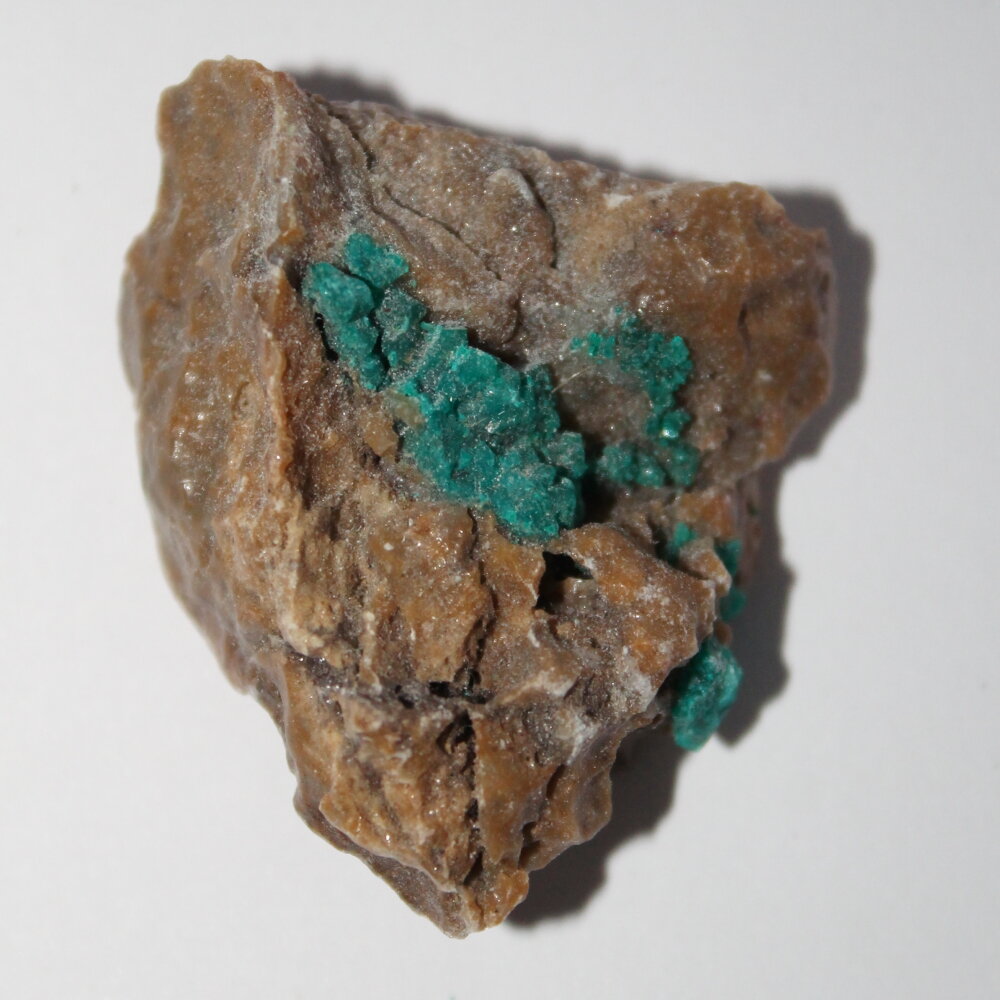 Диоптаз, коллекционный минерал "True Stones"