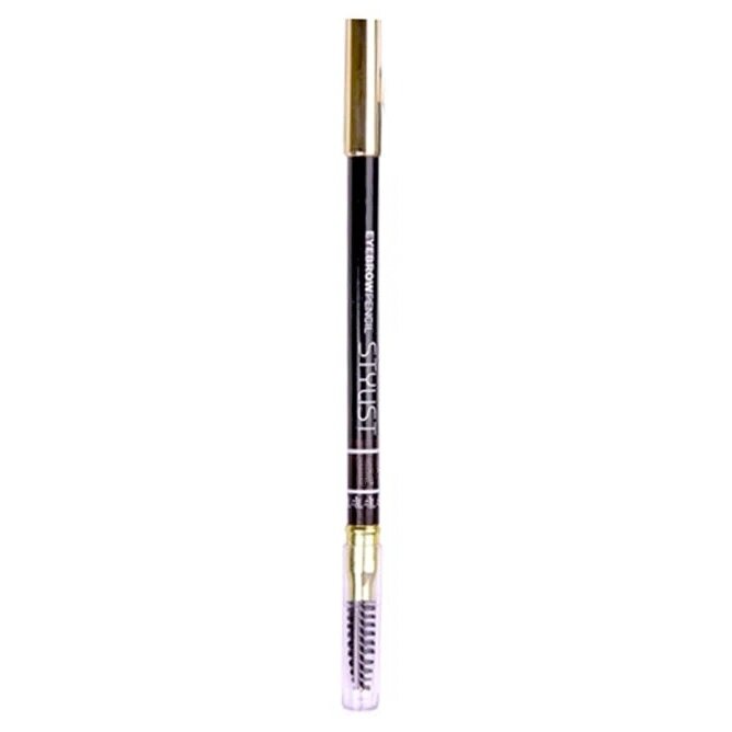 Карандаш для бровей с щеточкой Triumph Eyebrow Pencil Stylist 202 русый - фотография № 8