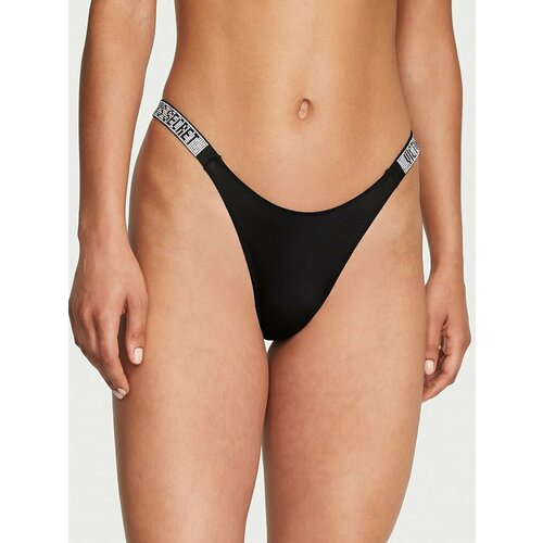 Плавки бикини бразильяна Victorias Secret размер S черный 6320₽