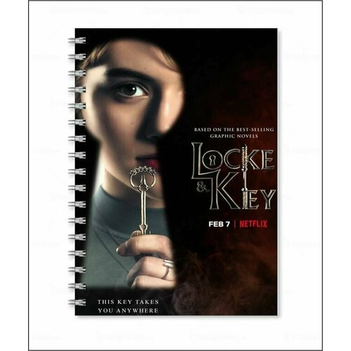 Тетрадь ключи локков , LOCKE & KEY №3 комикс ключи локков книги 3–4 комплект книг
