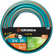 Шланг поливочный пятислойный 3/4", 50 м, 30 атм. Grinda 429007-3/4-50