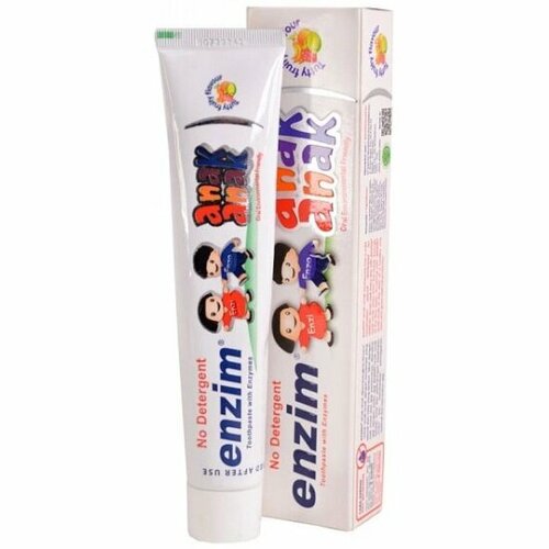 Детская зубная паста Enzim Тутти-Фрутти 0-6 лет 50 мл