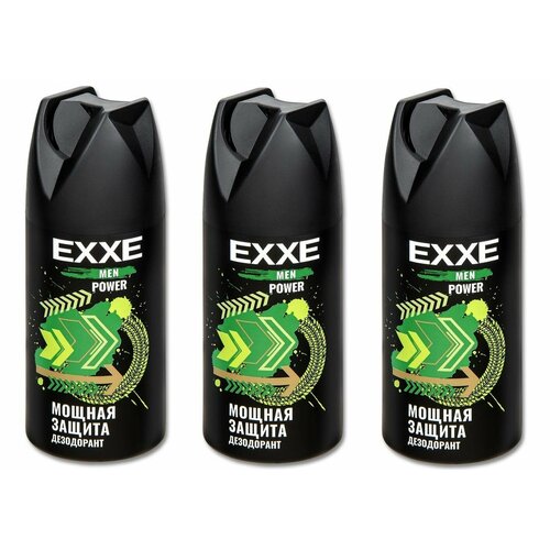 EXXE Дезодорант Men Power, 150 мл, 3 шт