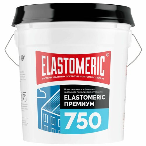 Полимерная акриловая мастика 20кг. жидкая резина Elastomeric-750