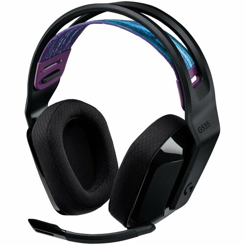 Компьютерная гарнитура Logitech G535 Lightspeed Wireless Gaming Headset черный 981-000972 17399₽