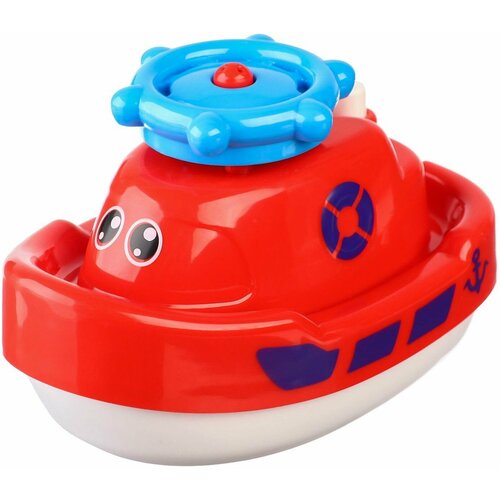 Пластиковая игрушка Корабль для ванны, набор фонтанчик для купания, цвет микс игрушка для ванны корабль фонтанчик цвет микс комплект из 2 шт