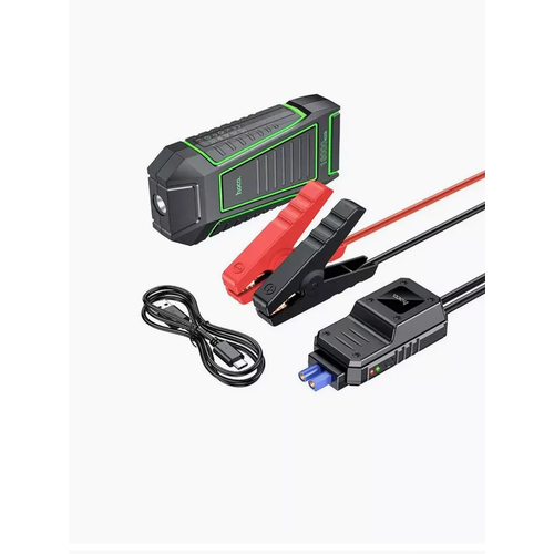 Пуско-зарядное устройство для автомобиля Hoco QS1 10000 mAh c фонарём 3689₽