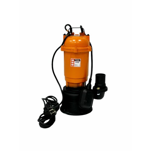 Погружной насос дренажный фекальный с измельчителем и поплавковым выключателем GRAMEX SP-950, 220 В