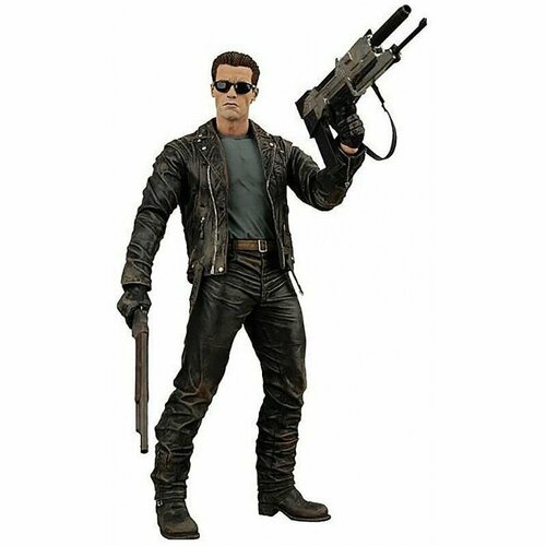 terminator 2 t 800 battle across time action figure model gift toy decorations doll collection 7 inch Фигурка Терминатор 2 Battle Across Time T-800