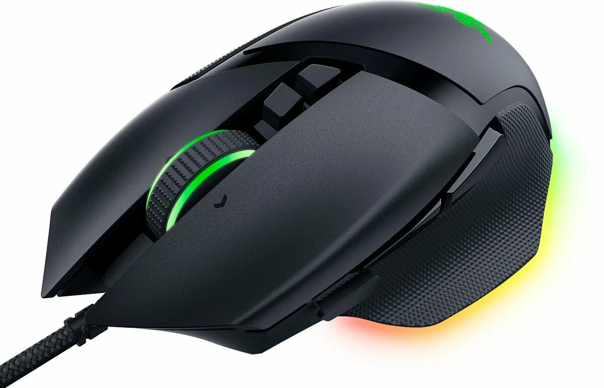 Игровая проводная мышь Razer Basilisk V3 RGB 26000DPI, черный — фото 1
