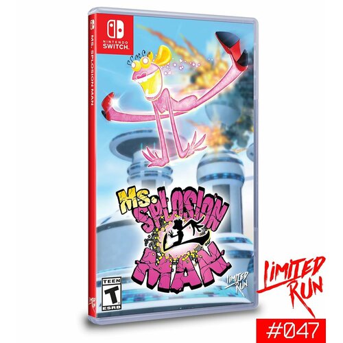 Ms. Splosion Man (Nintendo Switch, Limited Run Games 47, картридж)