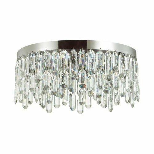 фото 4985/6c hall odl22 383 хром/хрусталь люстра потолочная e14 6*40w dakisa odeon light