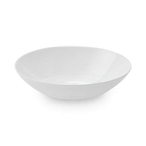 Тарелка суповая EVIO Pure 20х45х20 см опаловое стекло цвет белый 725₽