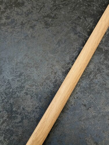 Изображение товара Угол внутренний, округлый ПВХ ( штапик), 14*14 мм, 1,35 м, Дуб, 10 шт.