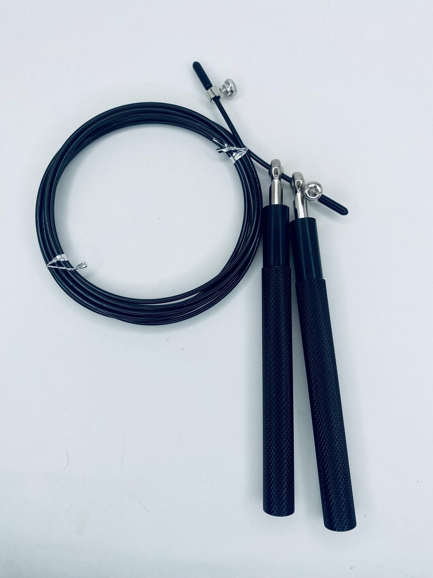 Скакалка металлическая WEEKEND FIT черная 3 м — фото 1