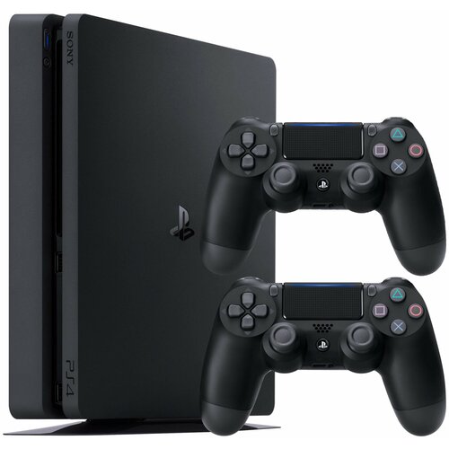 Игровая приставка Sony PlayStation 4 Slim 1000 ГБ HDD черный R3 40990₽