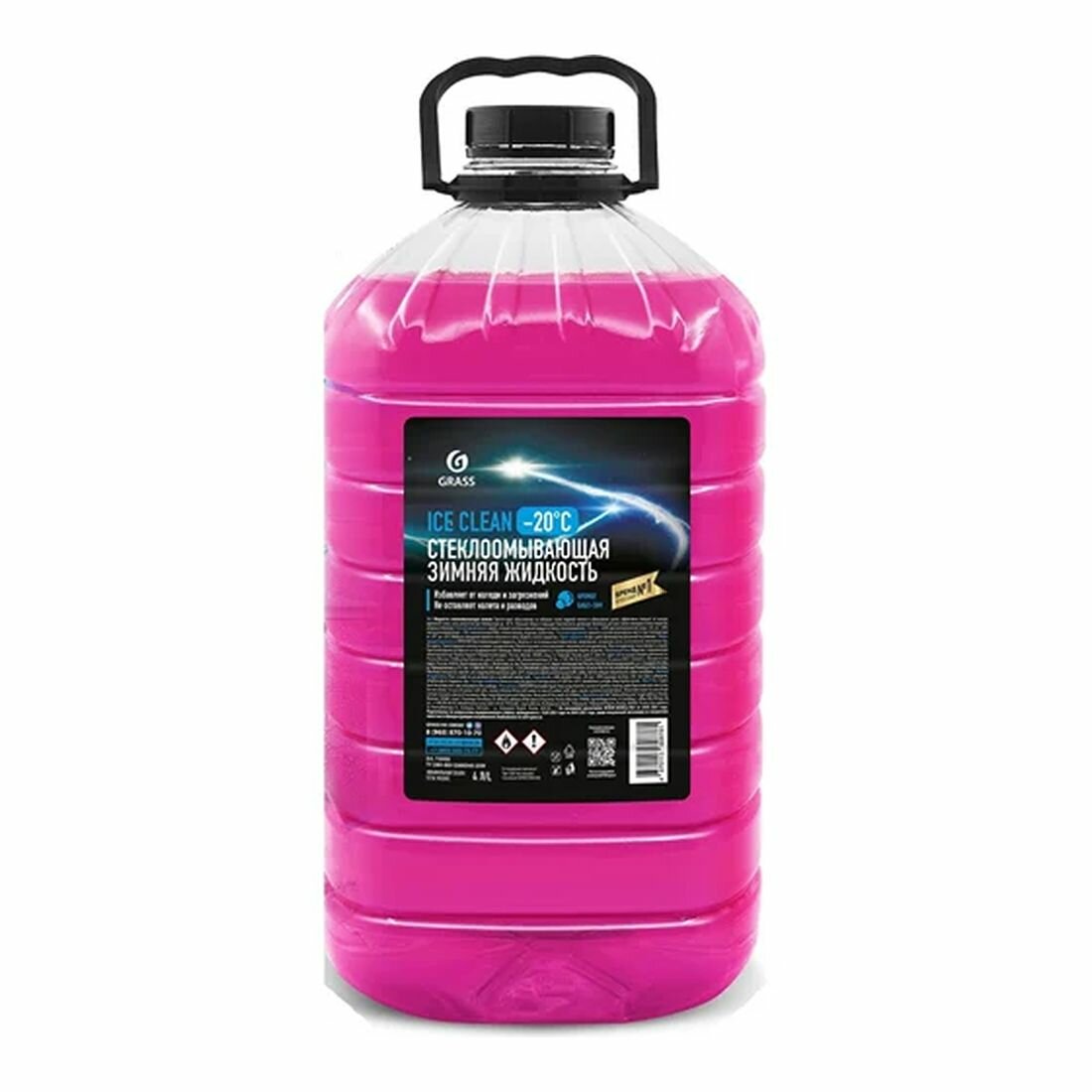 Жидкость стеклоомывающая Grass "Ice Clean" (канистра 4л)