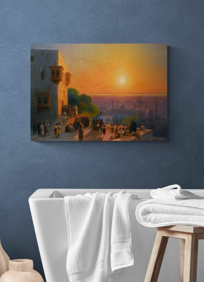 Айвазовский Иван Константинович "Вечер в Каире" 60х40 — фото 1