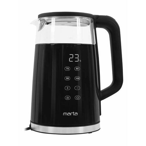 Чайник стеклянный умный с фильтром от накипи 2200 Вт 3110₽