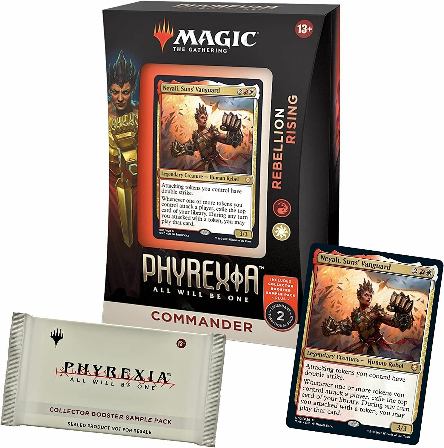 Настольная игра Magic: the Gathering - колода Commander выпуска Phyrexia: All Will Be One (на английском языке) - Rebellion Rising