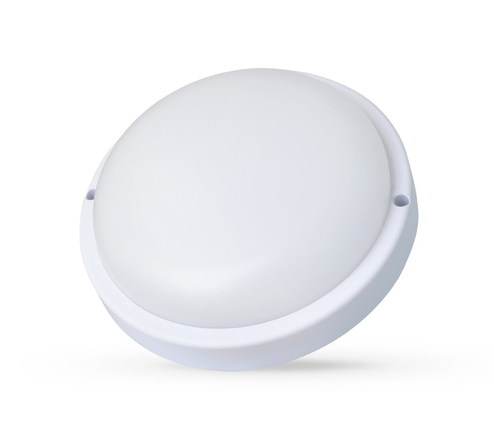 Ultraflash LBF-0308 C01 (Св-к LED влагозащищённый 8 Вт IP65 220В 4000К круг) (15337)