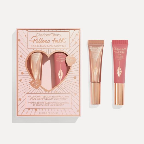 Изображение товара Подарочный набор косметики для макияжа Charlotte Tilbury Pillow Talk Iconic Blush and Glow Kit