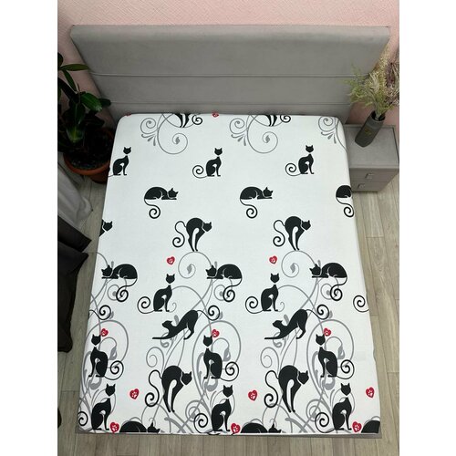 Простыня на резинке 120х200х20 Бязь от бренда ООО Яфетекс 100-ный хлопок 1480₽