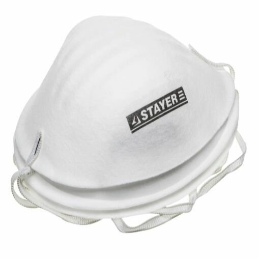 Техническая маска STAYER мастер уп. 4 шт. + Защитные очки