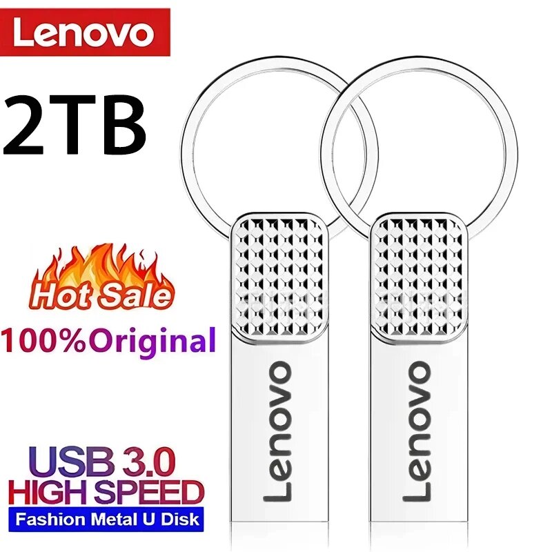 Lenovo Flash Drive 3.0 2TB Metal, 2TB and Type-C OTG — фото 1