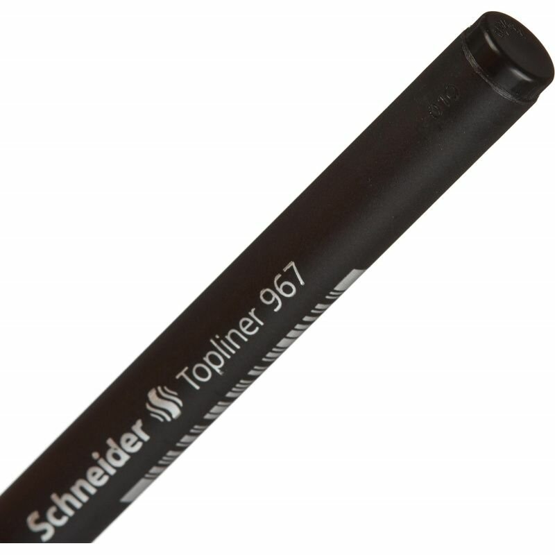 Капиллярная ручка капилярный SCHNEIDER Topliner 967 синий 0.4 мм - фото №5