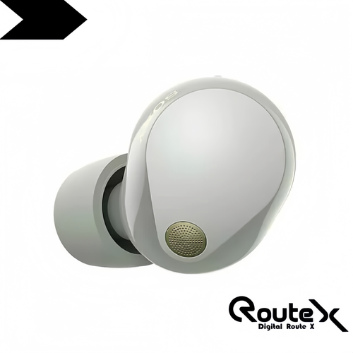 Левый наушник Sony WF-1000XM5 серебристый с амбушюрой среднего размера M 6999₽