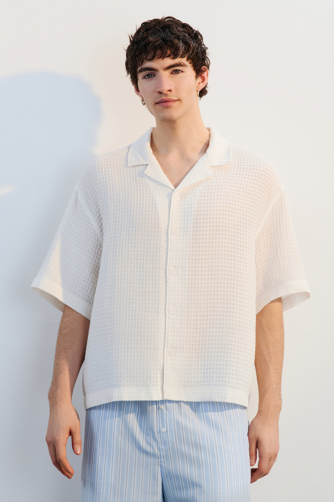 Рубашка Befree, размер XS, белый — фото 1